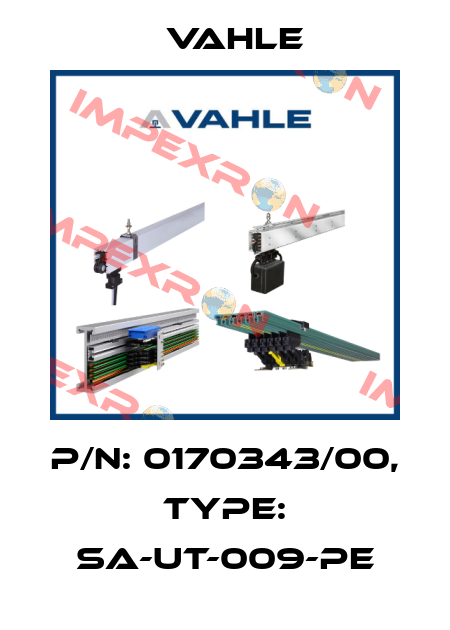 P/n: 0170343/00, Type: SA-UT-009-PE Vahle