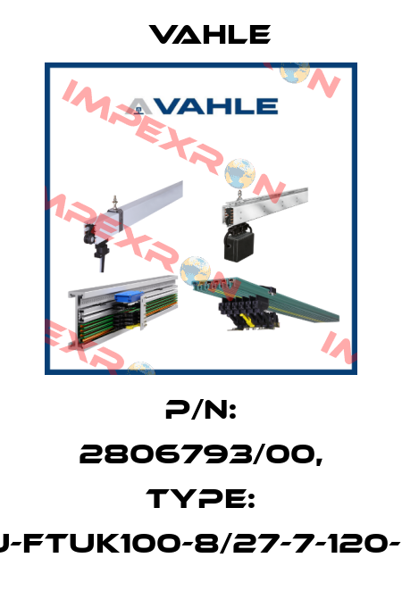 P/n: 2806793/00, Type: MU-FTUK100-8/27-7-120-PC Vahle