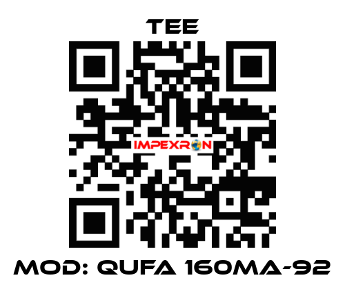 Mod: QUFA 160MA-92 TEE