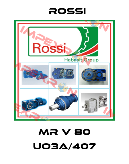 MR V 80 UO3A/407 Rossi
