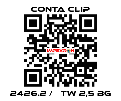 2426.2 /   TW 2,5 BG Conta Clip