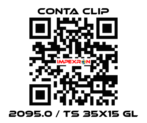 2095.0 / TS 35x15 GL Conta Clip