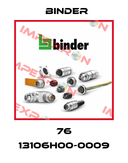76 13106H00-0009 Binder