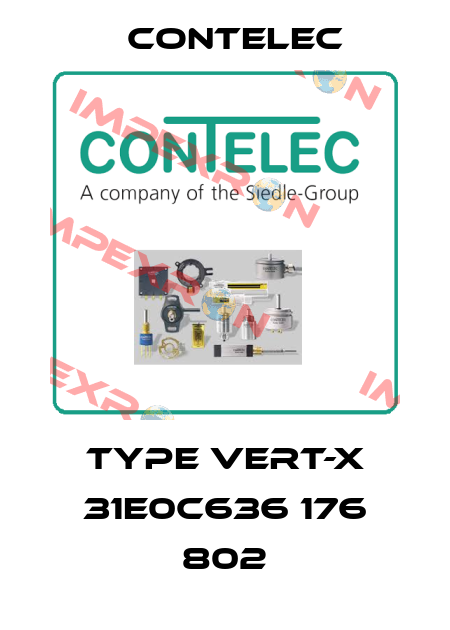 Type Vert-X 31E0c636 176 802 Contelec