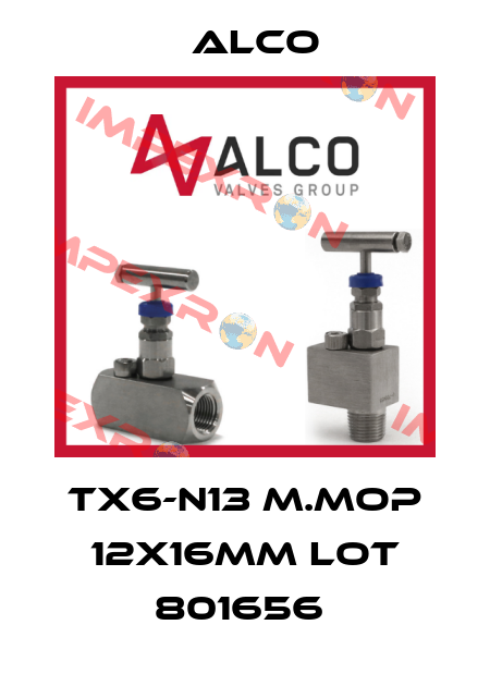 TX6-N13 M.MOP 12X16MM LOT 801656  Alco