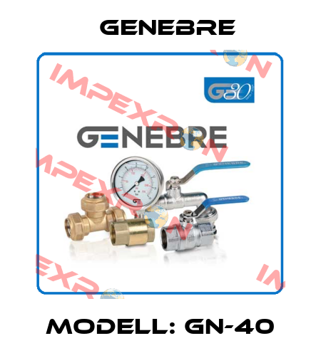 Modell: GN-40 Genebre