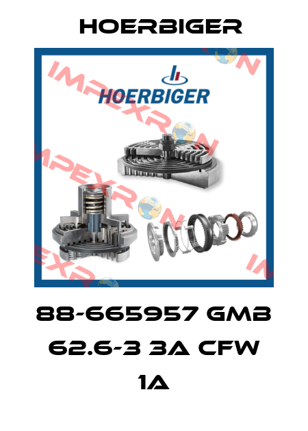 88-665957 GMB 62.6-3 3A CFW 1A Hoerbiger