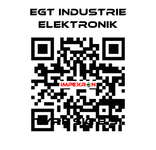 Type SIG 8.31 EGT Industrie elektronik