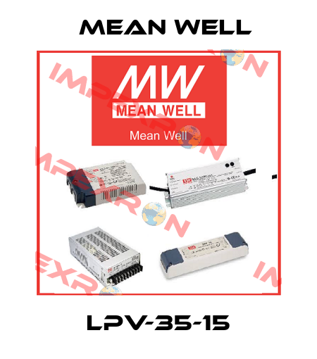 LPV-35-15 Mean Well