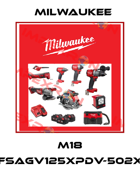 M18 FSAGV125XPDV-502X Milwaukee