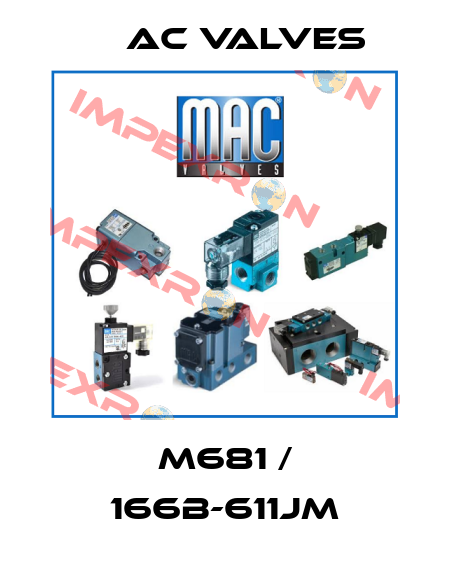 M681 / 166B-611JM МAC Valves