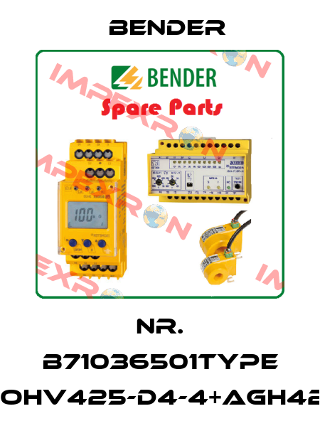 Nr. B71036501Type isoHV425-D4-4+AGH422 Bender