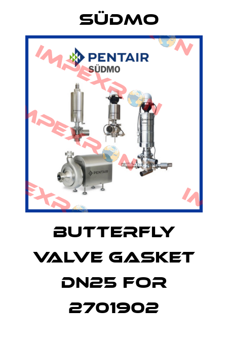 Butterfly valve gasket DN25 for 2701902 Südmo