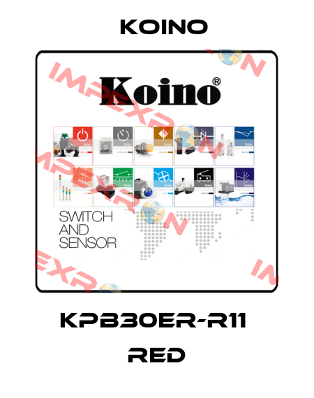 KPB30ER-R11  RED Koino