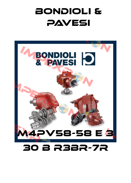 M4PV58-58 E 3 30 B R3BR-7R Bondioli & Pavesi