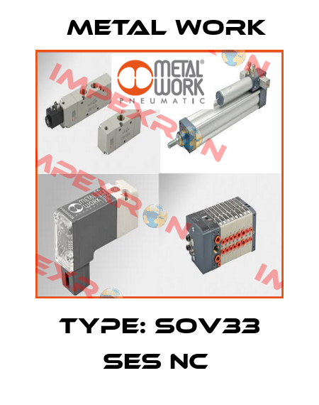 TYPE: SOV33 SES NC  Metal Work