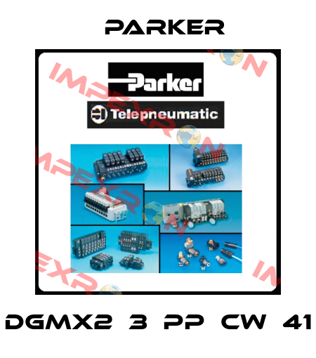 DGMX2‐3‐PP‐CW‐41 Parker