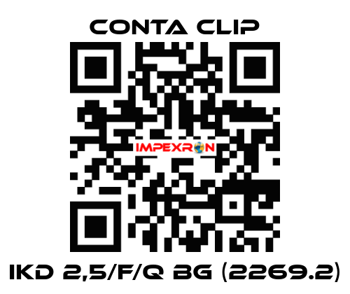 IKD 2,5/F/Q BG (2269.2) Conta Clip