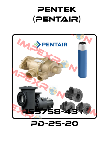 155758-43 / PD-25-20 Pentek (Pentair)