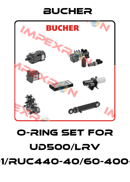 o-ring set for UD500/LRV 700-1/RUC440-40/60-400-50// Bucher