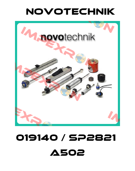 019140 / SP2821  A502 Novotechnik