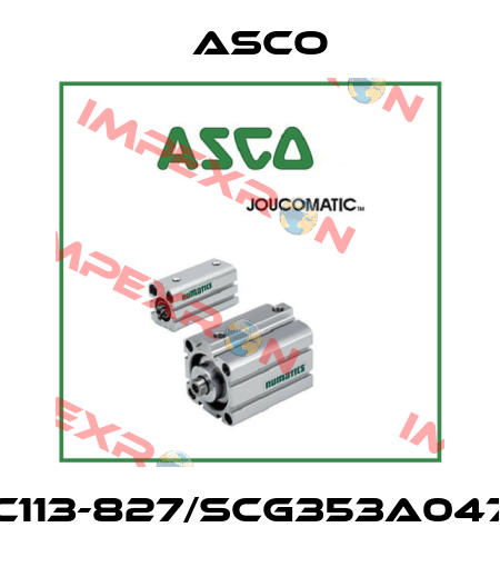 C113-827/SCG353A047 Asco