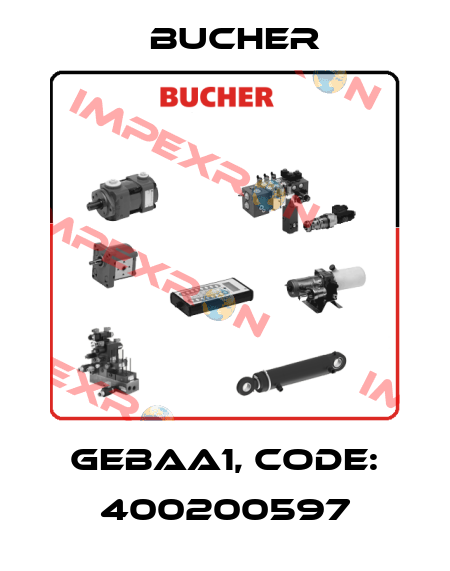 GEBAA1, code: 400200597 Bucher