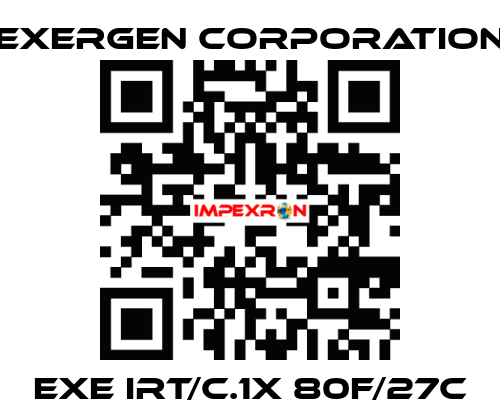 EXE IRT/C.1X 80F/27C Exergen Corporation