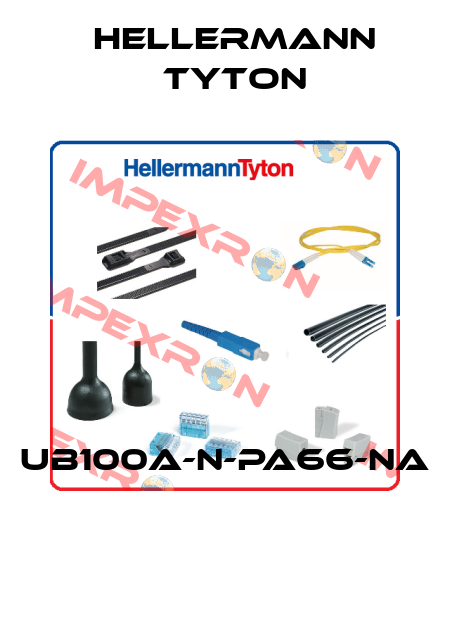 UB100A-N-PA66-NA  Hellermann Tyton