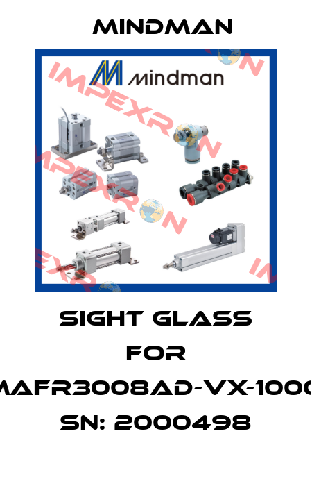sight glass for MAFR3008AD-VX-1000; SN: 2000498 Mindman