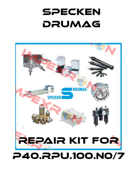 repair kit for P40.RPU.100.N0/7 Specken Drumag