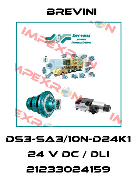 DS3-SA3/10N-D24K1 24 V DC / DLI 21233024159 Brevini
