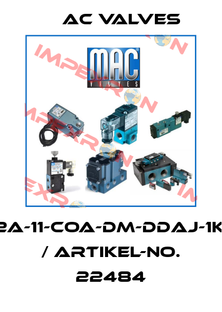 52A-11-COA-DM-DDAJ-1KA / Artikel-No. 22484 МAC Valves