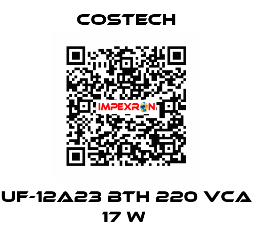 UF-12A23 BTH 220 VCA 17 W  Costech