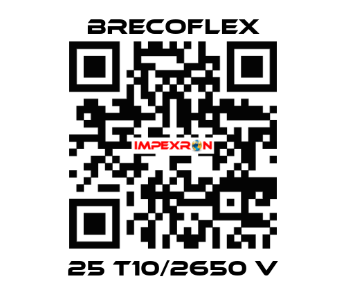 25 T10/2650 V Brecoflex