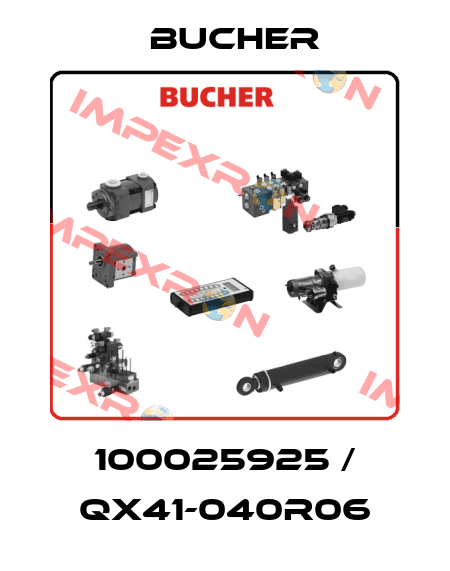 100025925 / QX41-040R06 Bucher