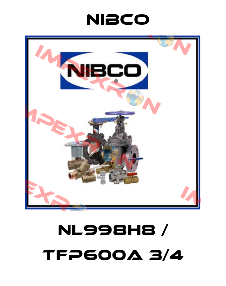 NL998H8 / TFP600A 3/4 Nibco
