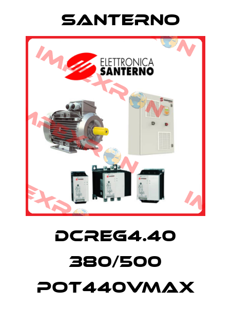 DCREG4.40 380/500 POT440VMAX Santerno