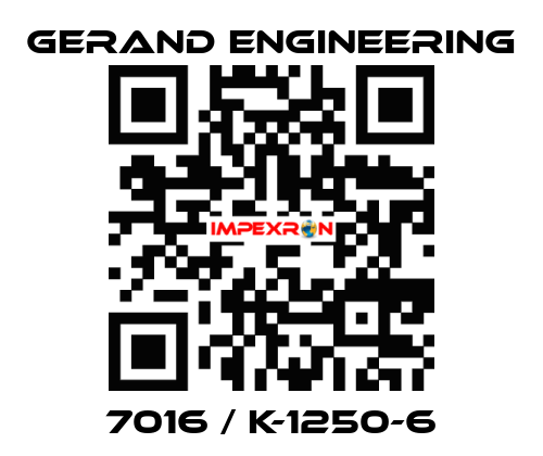 7016 / K-1250-6 Gerand Engineering