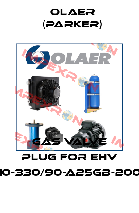 Gas Valve Plug for EHV 10-330/90-A25GB-200 Olaer (Parker)