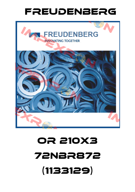 OR 210x3 72NBR872 (1133129) Freudenberg