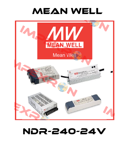 NDR-240-24V Mean Well