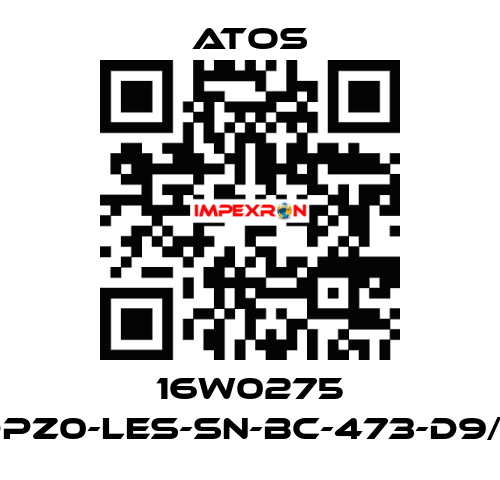 16W0275 DPZ0-LES-SN-BC-473-D9/E Atos