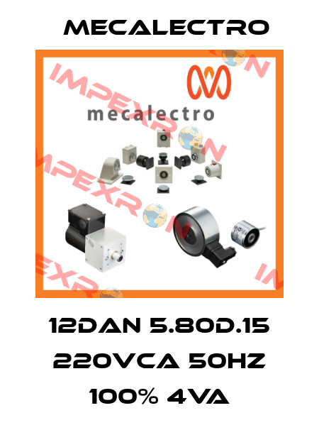 12daN 5.80D.15 220VCA 50Hz 100% 4VA Mecalectro