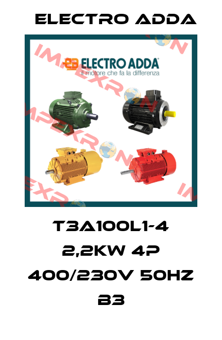 T3A100L1-4 2,2kW 4P 400/230V 50Hz B3 Electro Adda