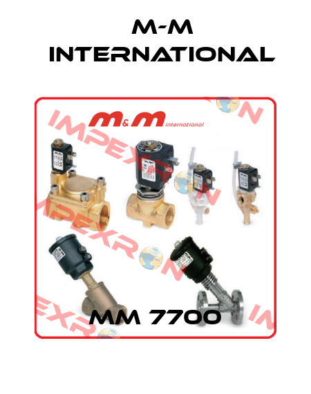 MM 7700 M-M International