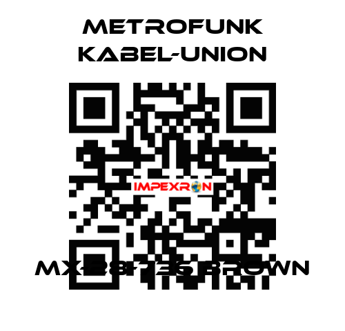 MX-28-736 Brown METROFUNK KABEL-UNION