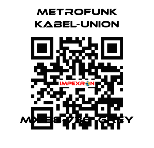 MX-28-736  Grey METROFUNK KABEL-UNION