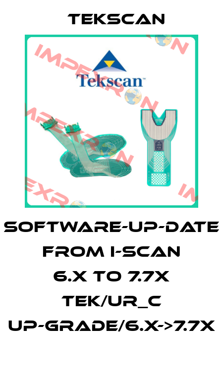 Software-Up-Date from I-Scan 6.x to 7.7x TEK/UR_C Up-Grade/6.x->7.7x Tekscan