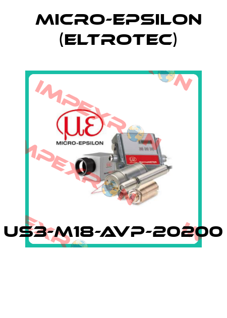 US3-M18-AVP-20200  Micro-Epsilon (Eltrotec)